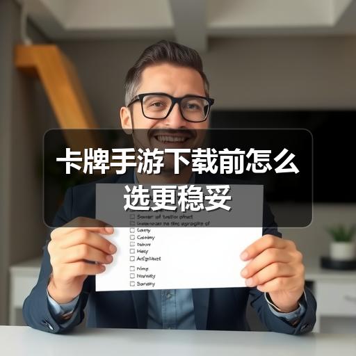 卡牌手游下载前怎么选更稳妥