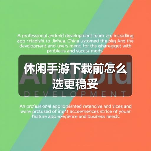 休闲手游下载前怎么选更稳妥官方正版下载 - 极玩家