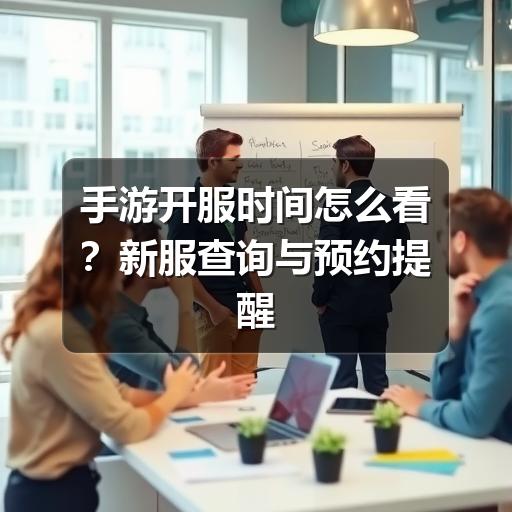 手游开服时间怎么看？新服查询与预约提醒指南